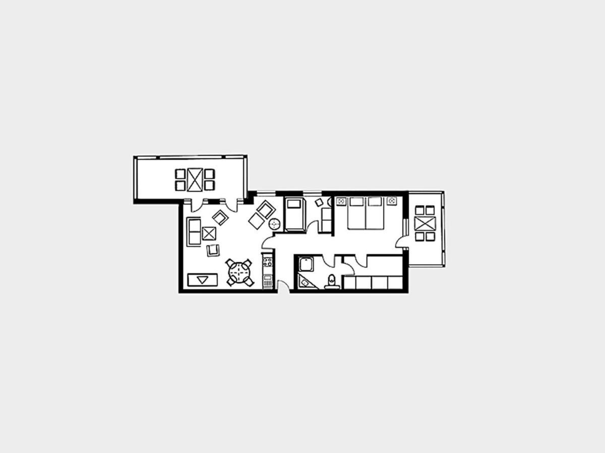 Strandvillen Binz - Ferienwohnung Mit Meerblick, 2 Schlafzimmern Und Balkon Sv-761 Exterior photo